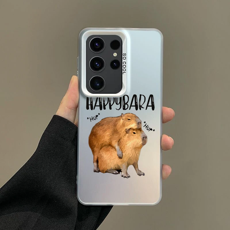 Silver IMD Cover - Cute Capybara Design, Fun & Unique Gift Idea