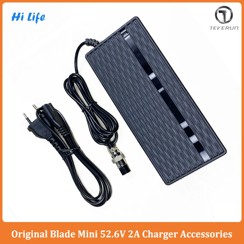 Mini Caricatore Originale Blade 52.6V 2A Blade Mini Pro Charger Per 48V 10Ah/15.6Ah Blade Mini Electric Scoter Parte Ufficiale Della Lama