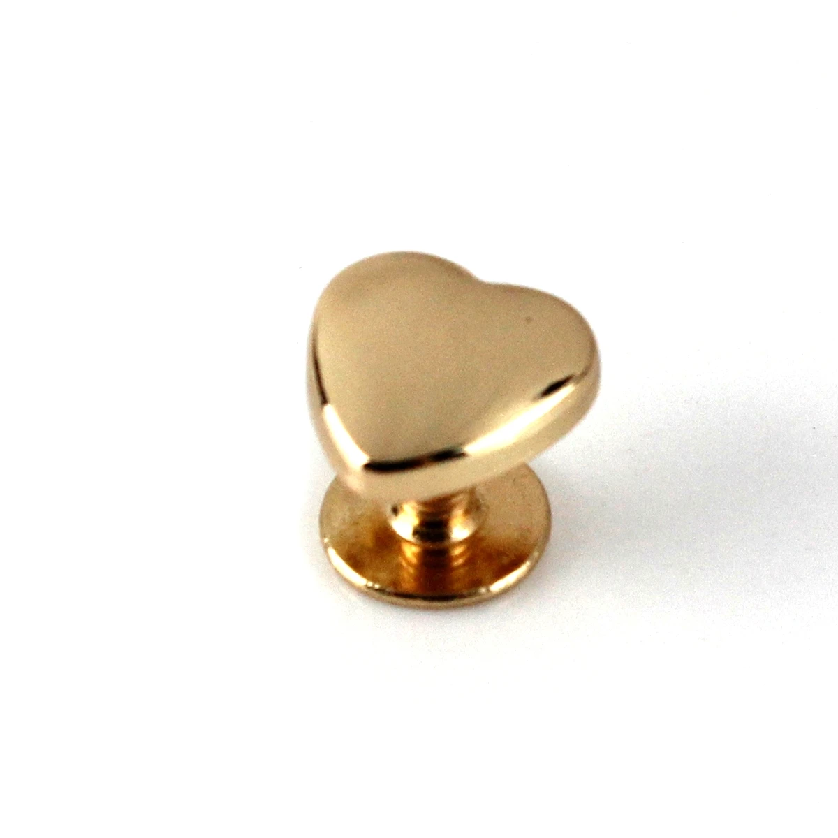 Heart Shape Metal Rivets 10pcs 10mm for Leather Studs Nail Garment Craft