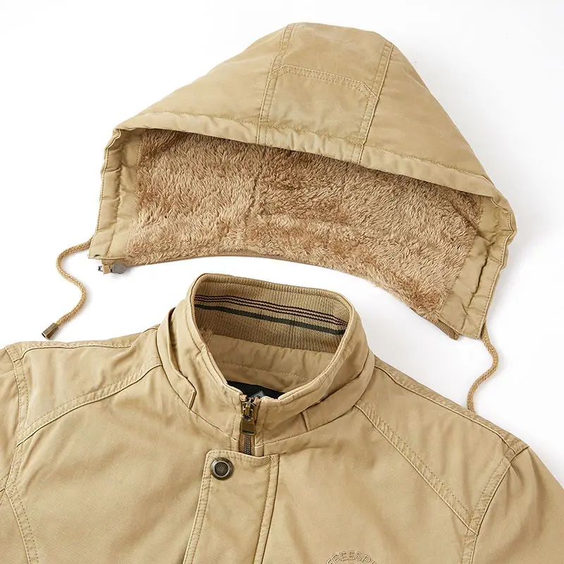 Parkas For Men Men's Golf Clothing Down Light Jackets Climbing Clothes Bomber Trekking Cold Hooded Sweat-shirt Knitted Coat Mens