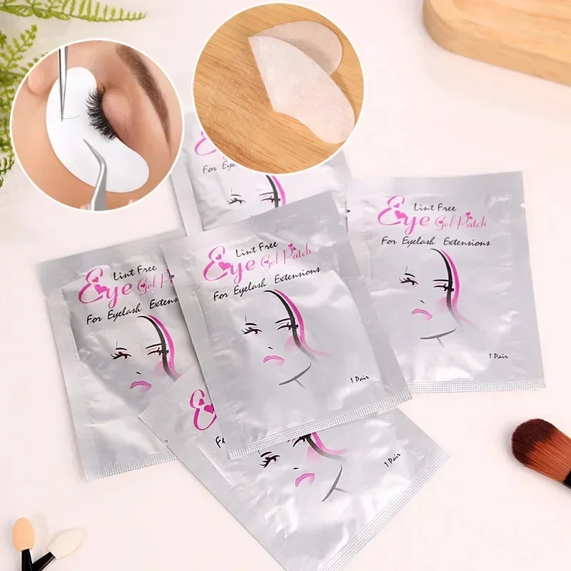 Eyelash Pad Gel Patch Grafting Eyelashes Under Eye Patches 50Pairs For Eyelash Extension Paper Sticker Application Make Up Tools eyelash patch eyelash pads eyelash patches eyelash accessories eyelash extension supplies