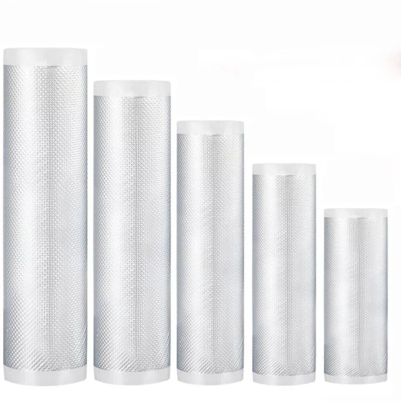Food vacuum sealer Storage saver bags Vacuum Plastic rolls 5 size Bags For Kitchen Vacuum Sealer to keep food fresh