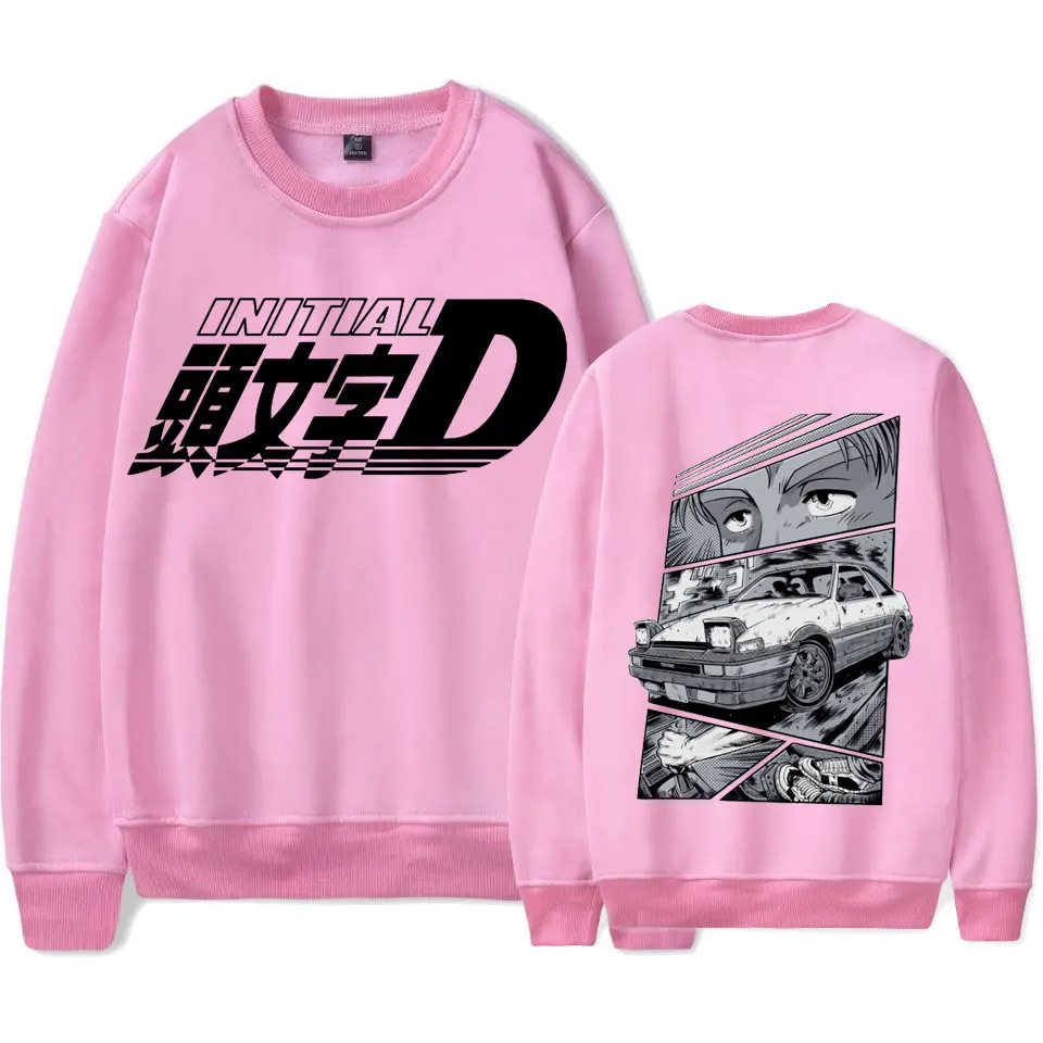 2023 New Initial D Hoodie Akina Downhil Hoodies Anime AE86 Men Women  Sweatshirt Men Hip Hop