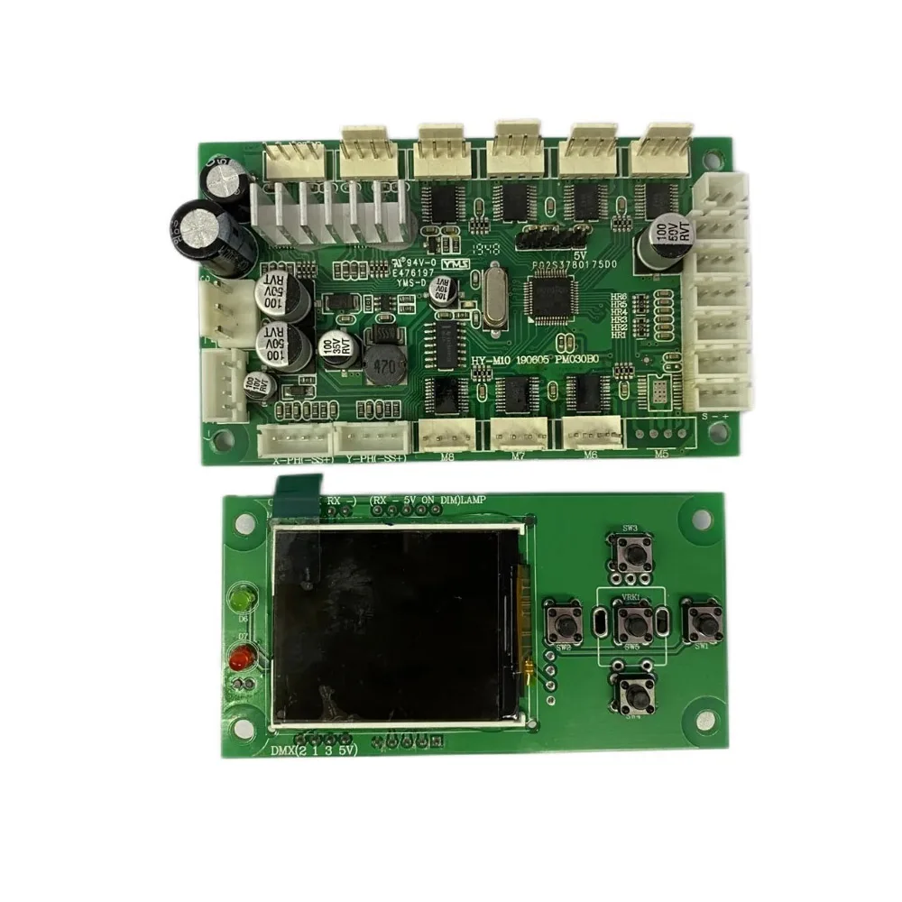 HY-M10 190605 PM030B0 7R Beam Light DMX MainBoard Motherboard Display