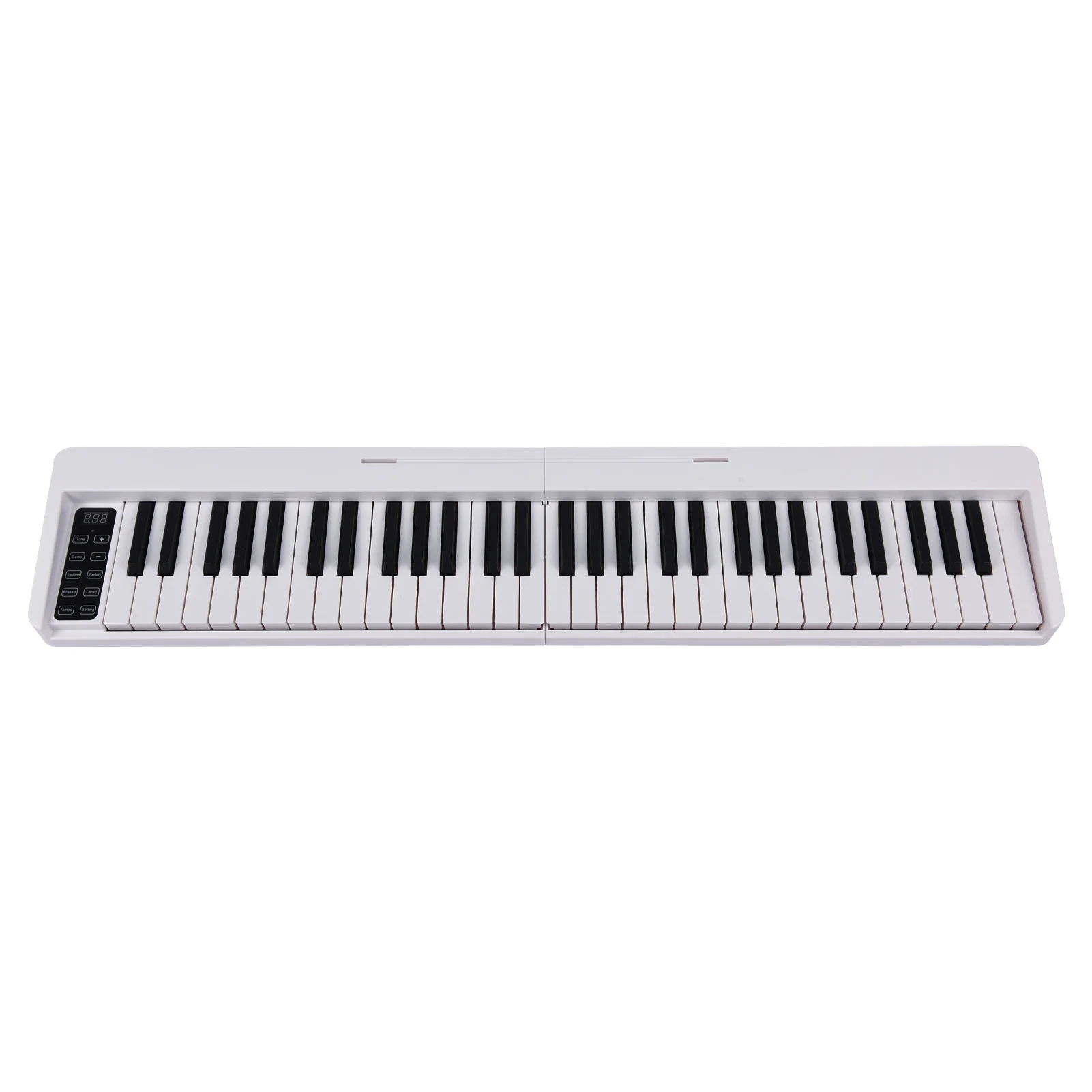 61-Key Foldable Electronic Piano with LCD Display BT Connectivity Digital Piano with Accessories for Children Beginners electronic piano
