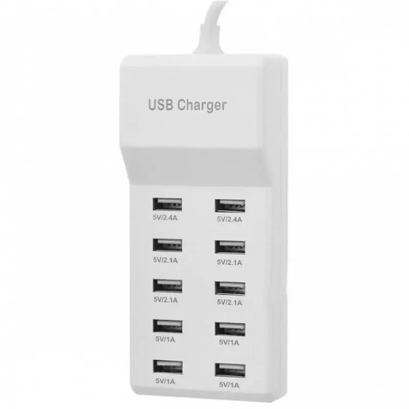 Рисунок 6 - Универсальное зарядное устройство с 10 USB-портами