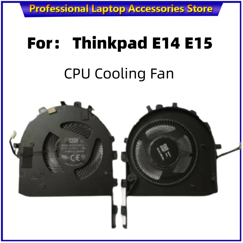 Cpu Cooler Ventilador de Refrigeração para Lenovo Thinkpad E14 Laptop E15 5h40s72906 5h40s72907 5h40s72908 5h40s72909 Bapa0706r5h Y003 Novo - Imagem 4