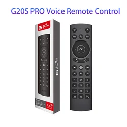Smart Voice Remote Air Mouse with Mini Wireless Keyboard & Gyro IR Learning (G20S pro)