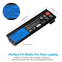 KingSener 10.8V 6600mAh Laptop Battery for Lenovo ThinkPad T470 T480 T570 T580 P51S P52S 01AV427 01AV428 01AV423 SB10K97580 61++ - Image 4