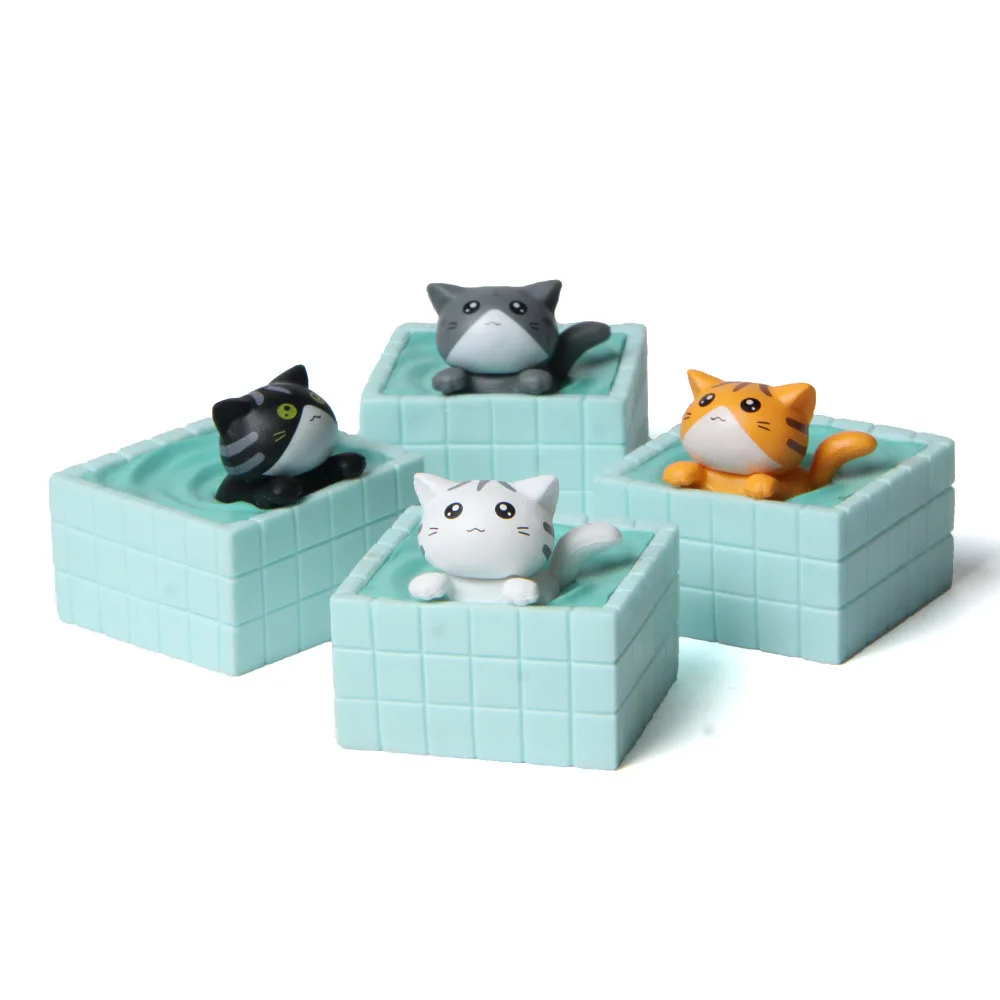 

Игрушечные фигурки для кошек и домашних животных, в ванну
