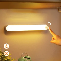 Bedroom USB Charging LED Eye Protection Night Light Magnetic Remote Control Book Light Wireless Touch Dimming Reading Lamp