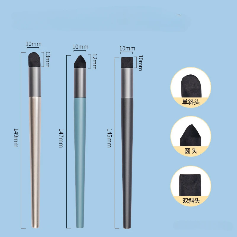3pcs 오일 파스텔 특수 문질러 펜 소프트 헤드 전환 스폰지 볼 얼룩 펜 얼룩 그림 브러쉬 도구 미술 용품