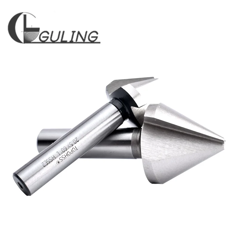 GULING 60° Three-Edged Chamfering Knife 6.3 8 10.4 12.5 16 20 25 30 31 35 40 50 60 Chamfering Artifact Deburring Dri