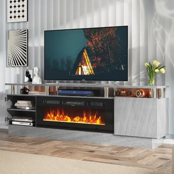 Fireplace TV Stand UP to 80 inches 1
