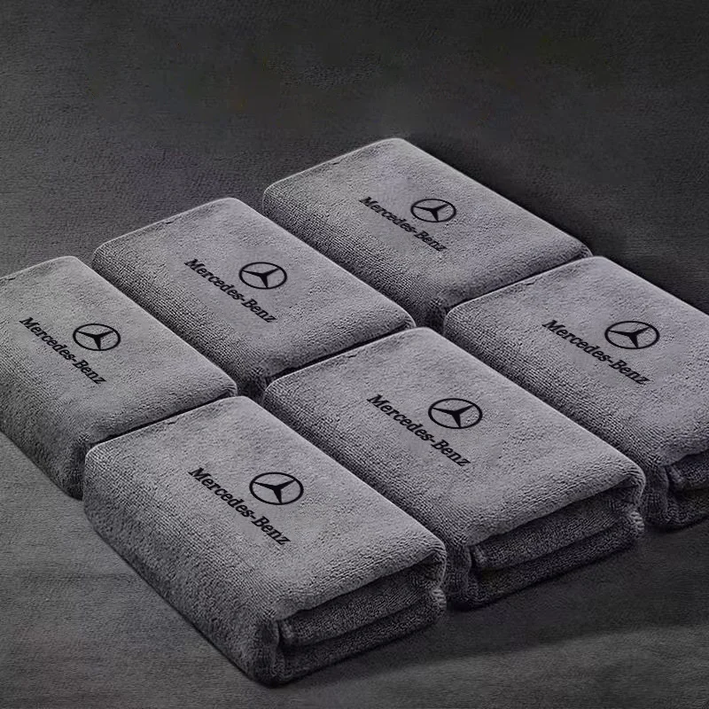 Car microfiber cleaning drying towel suede 30x60cm
