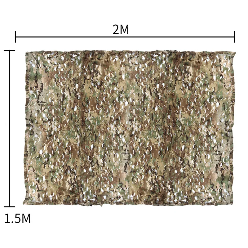 Tactical Camo Net for Shooting CS Wargame Combat Hunting Accessories Airsoft Paintball Sunshade Mesh Training Camo Nets 10 Color