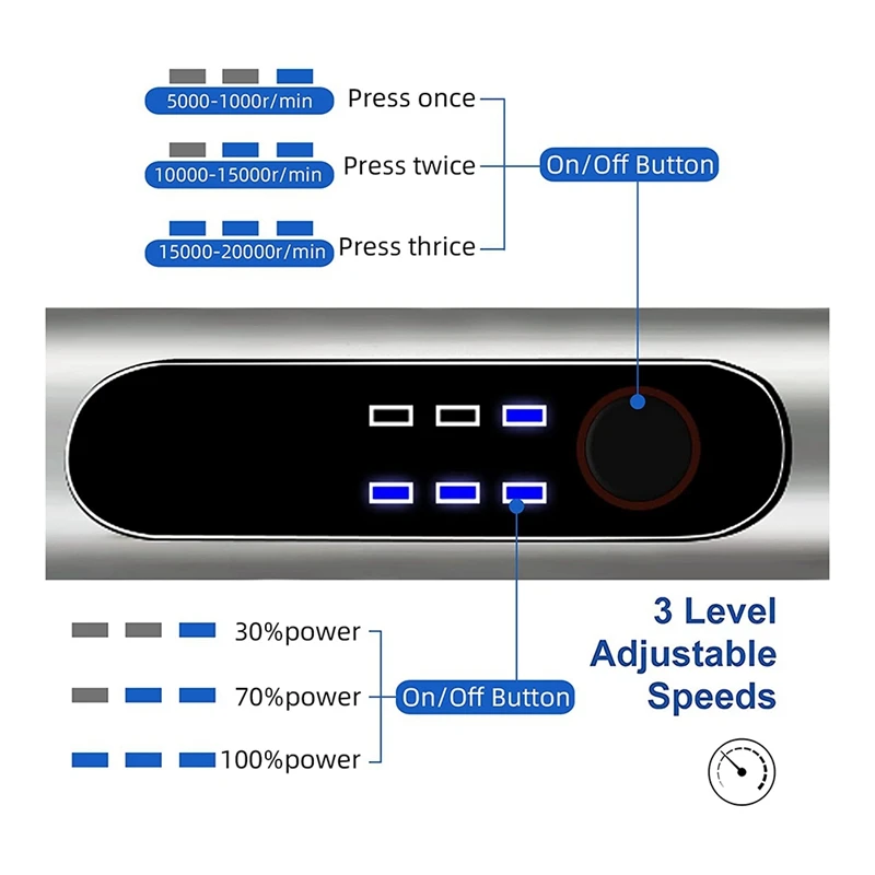 USB 충전식 무선 전기 조각 펜, 연마 네일 머신, 쥬얼리 목재 금속용