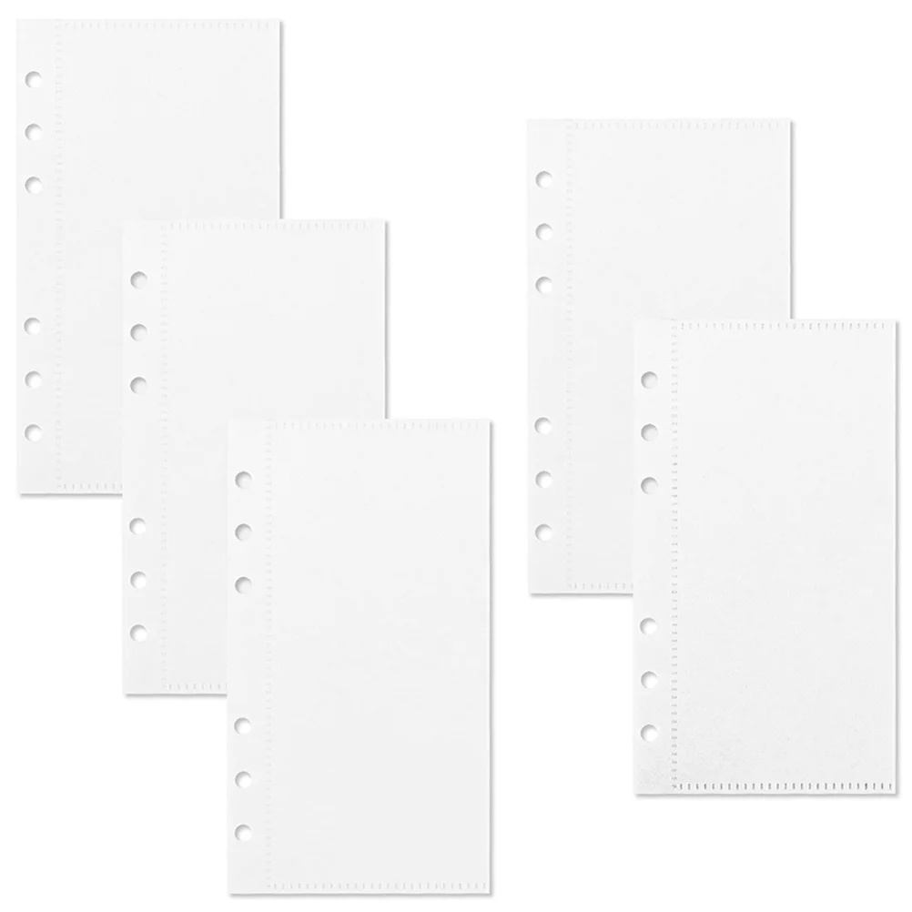 

Empty Plastic A6 Binder Organizer Divider Separator Board Page Notebooks Cash Budget Bag For Protectors Pockets Storage