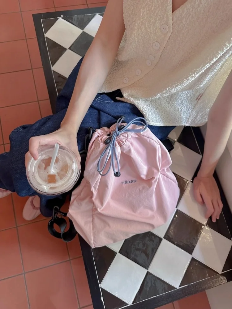 Outdoor Brief  Backpack Casual Drawstring Handbag Fashion Shoulderbag School Travel Backpack