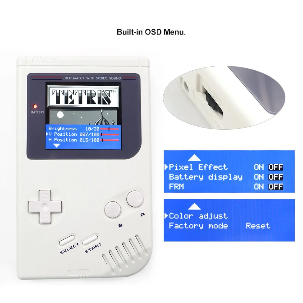 ゲームボーイ DMG IPS 任天堂ゲームボーイ DMG 01 ゲームボーイ バックライト IPS V2