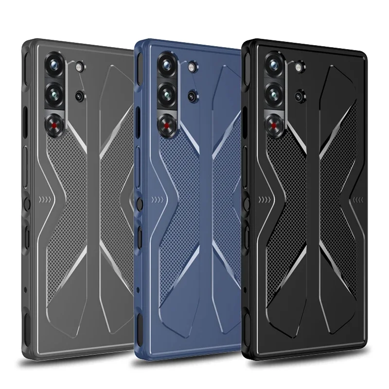 Shockproof Silicone Armor Matte Protective Back Cover