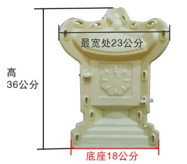 Cement Animal Statue ABS GRC Cute DIY Die Casting Interlock