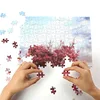 75*50cm Adult Paper Jigsaw Puzzle 1000PCS Sakura Avenue Adult Stress Relief Children Educational Entertainment Christmas Gift 5