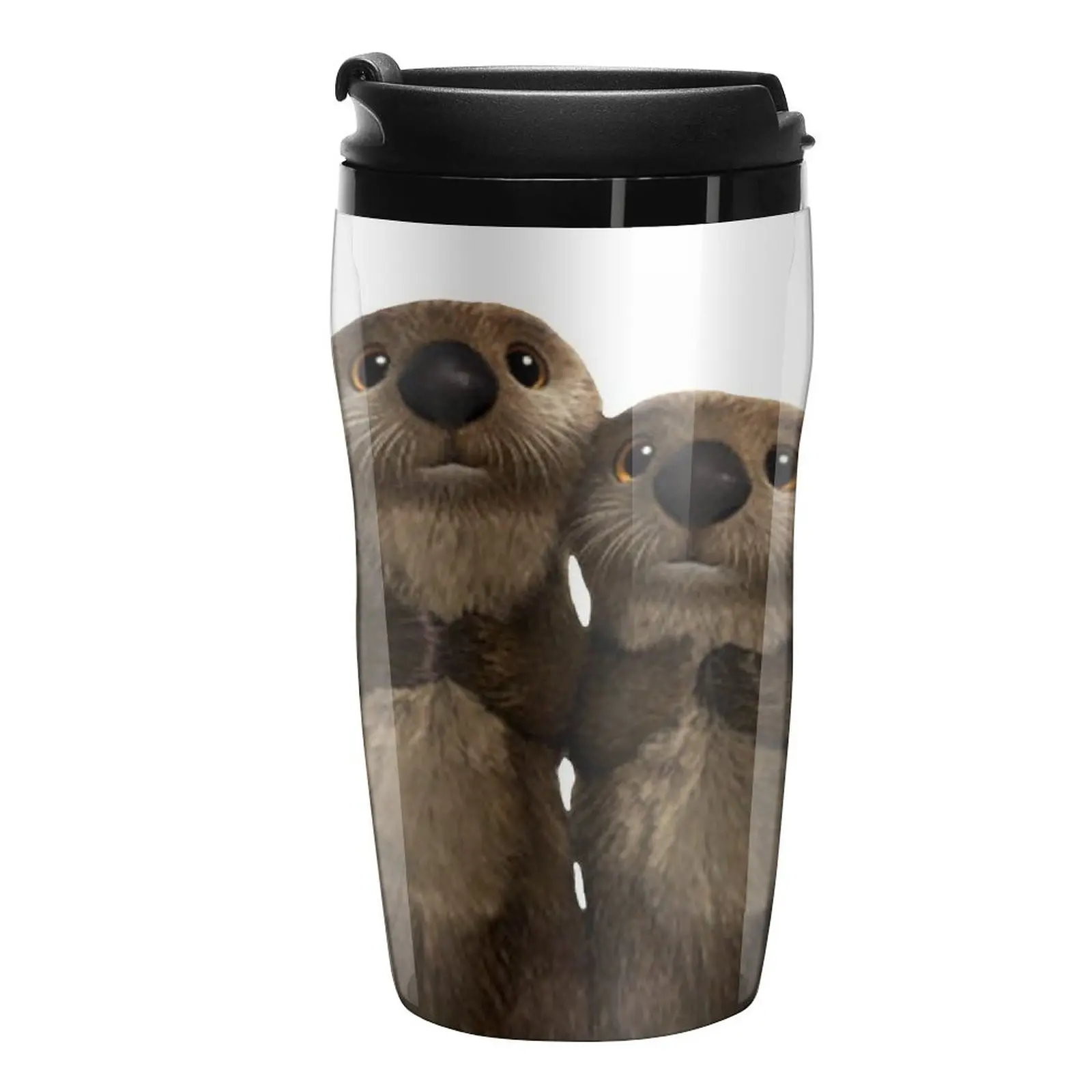 

New CUTE OTTERS Travel Coffee Mug Coffee To Go Thermal Coffee Bottle Cute And Different Cups Luxury Coffee Cup Set