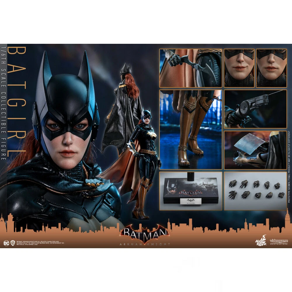 

In Stock Hot Toys VGM40 Batman Arkham Knight Batgirl Collectible Action Figure Toys