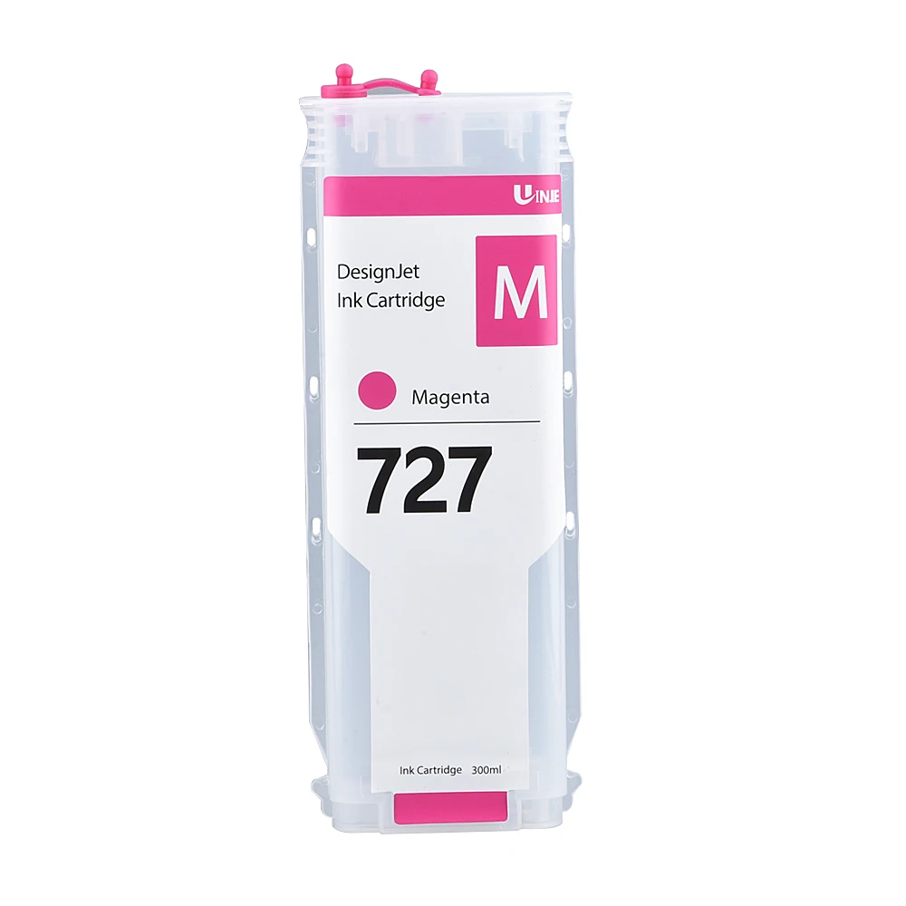 727 Ink Cartridge with Permanent Chip for HP 727 for HP DesignJet
