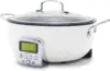 Smart Electric 6QT Skillet Pot,Sear Saute Stir-Fry and Cook Rice, Healthy Ceramic Nonstick and Dishwasher Safe Parts, Easy 1