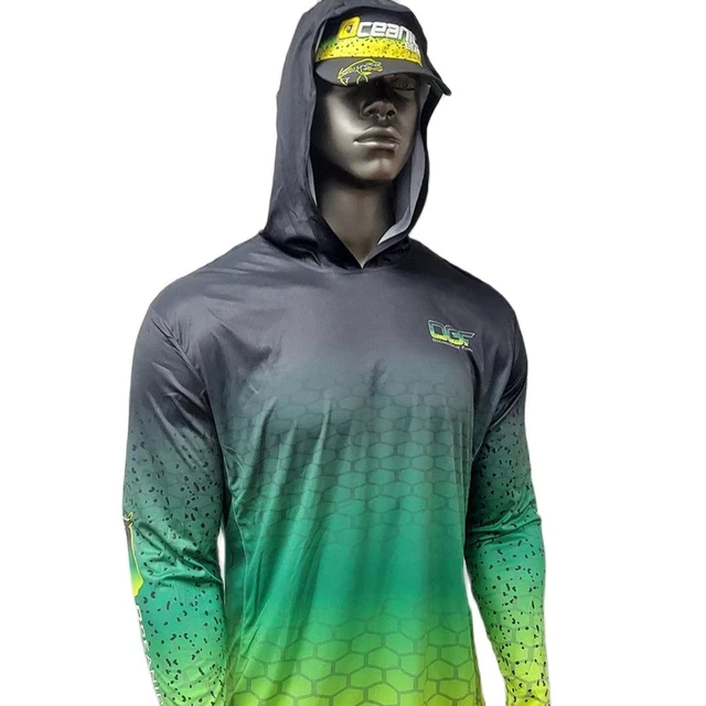Oceanic Fishing Hoodie Men's Long Sleeve Uv Protection Angling Clothing  Outdoor Hiking T-Shirt Camiseta De Pesca Fishing Shirts - AliExpress