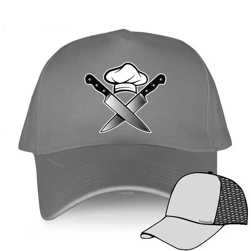 Men's Skull Knives Chef Twill Plain Baseball Cap Funny Dad Hat Unisex Print Casual  Hats Cotton Adjustable baseball flat cap Baseball Caps