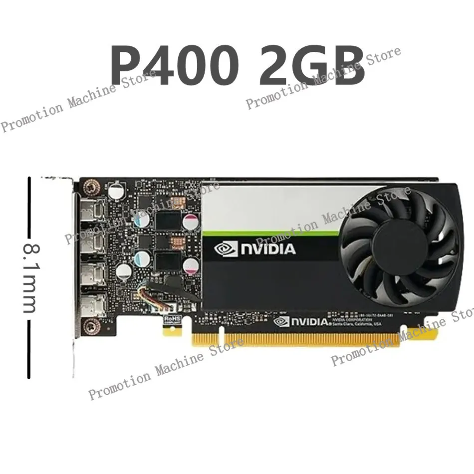 Placa de Vídeo Nvidia P2000 5GB Gddr5, 4x Dp 1.4 - Placa de Vídeo