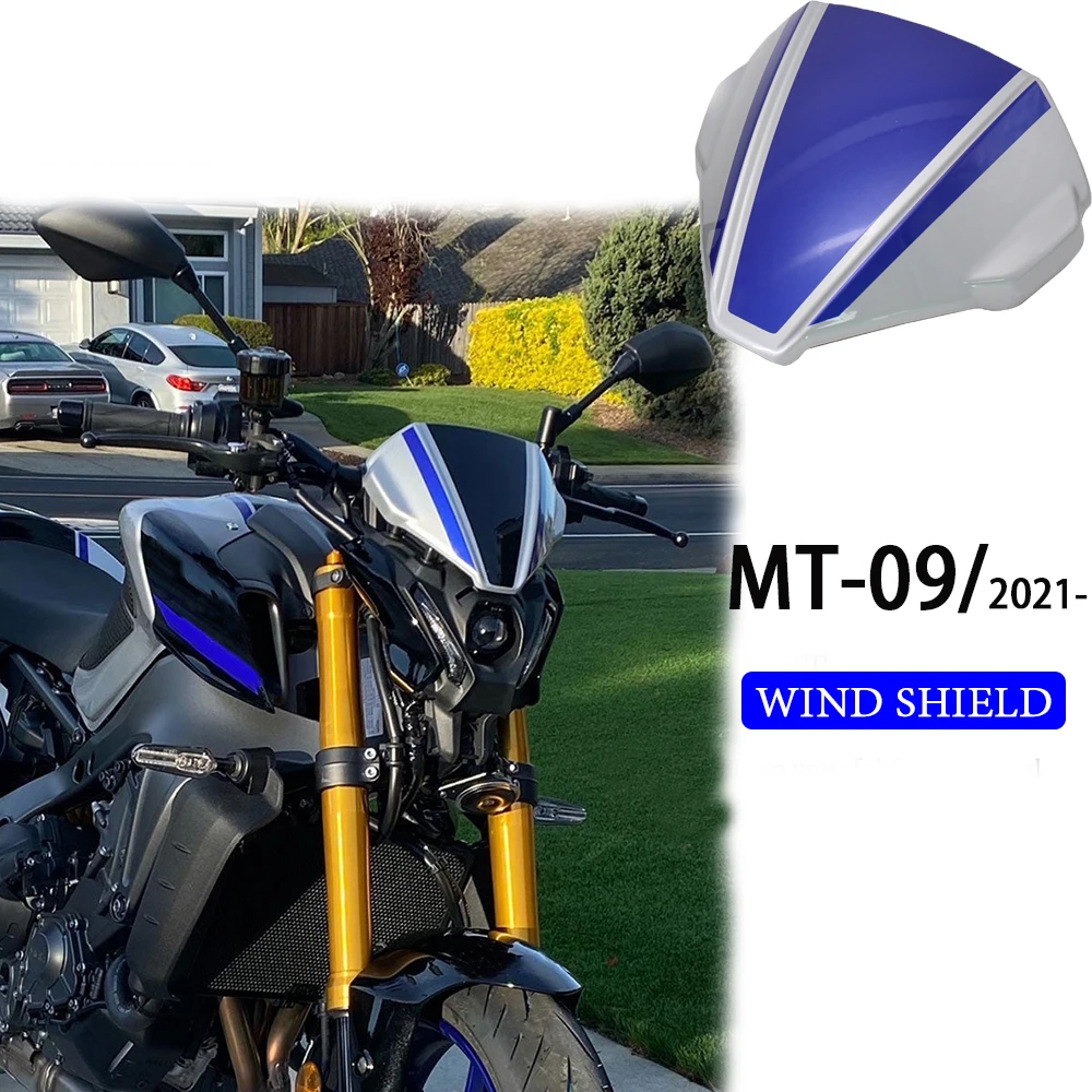 

NEW 2021 2022 For Yamaha MT-09 MT 09 MT09 mt09 mt-09 SP Motorcycle Accessories ABS Windshield Windscreen Wind Deflector