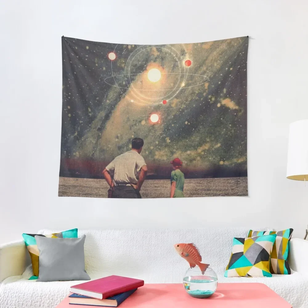 

Light Explosions In Our Sky Tapestry For Bedroom Home And Comfort Decor Aesthetic Decoration Tapestry