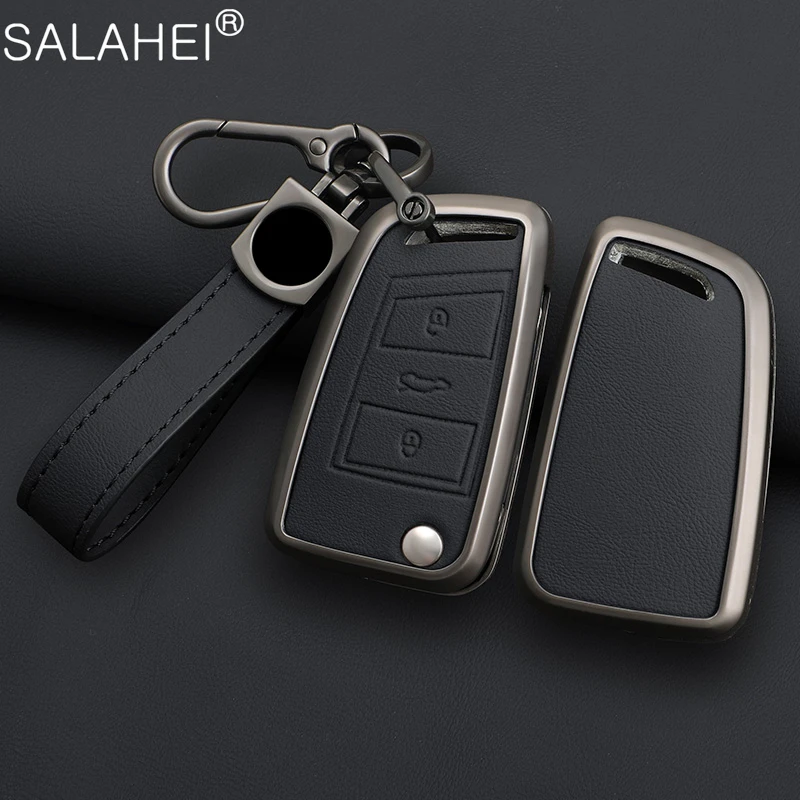 

Car Key Case Protection Shell Accessory For VW Volkswagen Golf 7 MK7 Tiguan MK2 Passat Sagitar Golf 8 Mk8 GTI GTD R ID3 ID4 2020