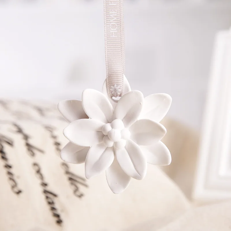 Aromeasy Ceramic Aromatherapy Air Freshener Aroma Mist Maker Diffuser With Aromatic Ribbon Home Decor_voghion.com