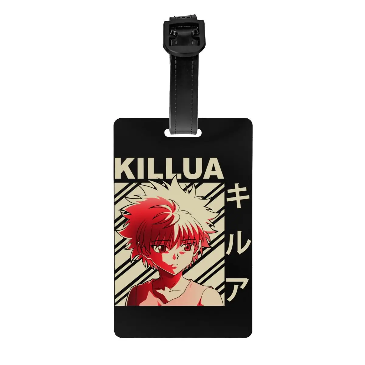 

Vintage Hunter X Hunter Luggage Tags for Suitcases Killua Zoldyck Anime Manga Japan Hunters Hxh Privacy Cover Name ID Card