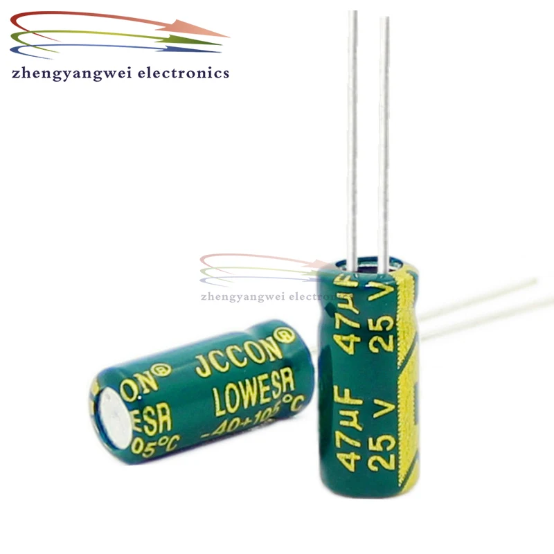 500pcs 5x11 25v47uf High frequency low resistance Electrolytic Capacitor