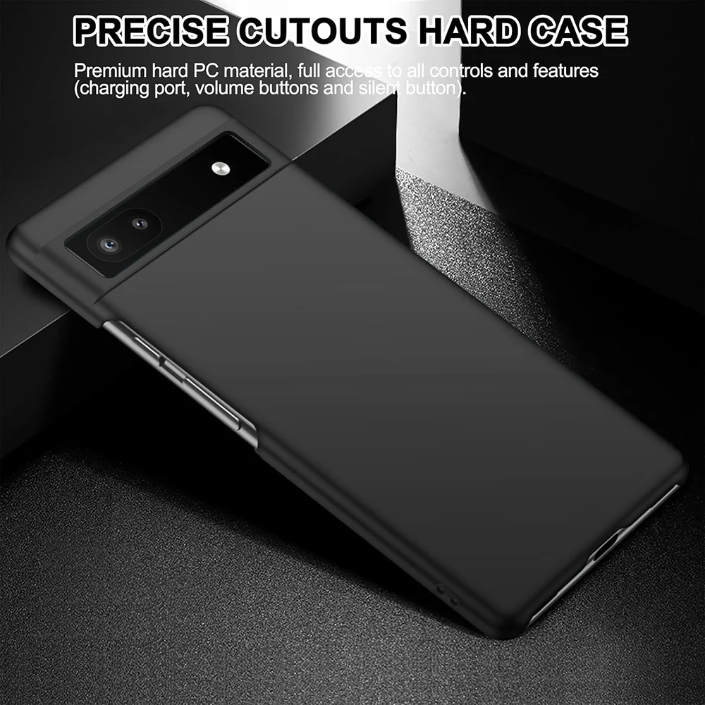 Ultra Thin Matte Hard PC Case - Solid Color Frosted Back Cover, Slim Fit Shell Coque