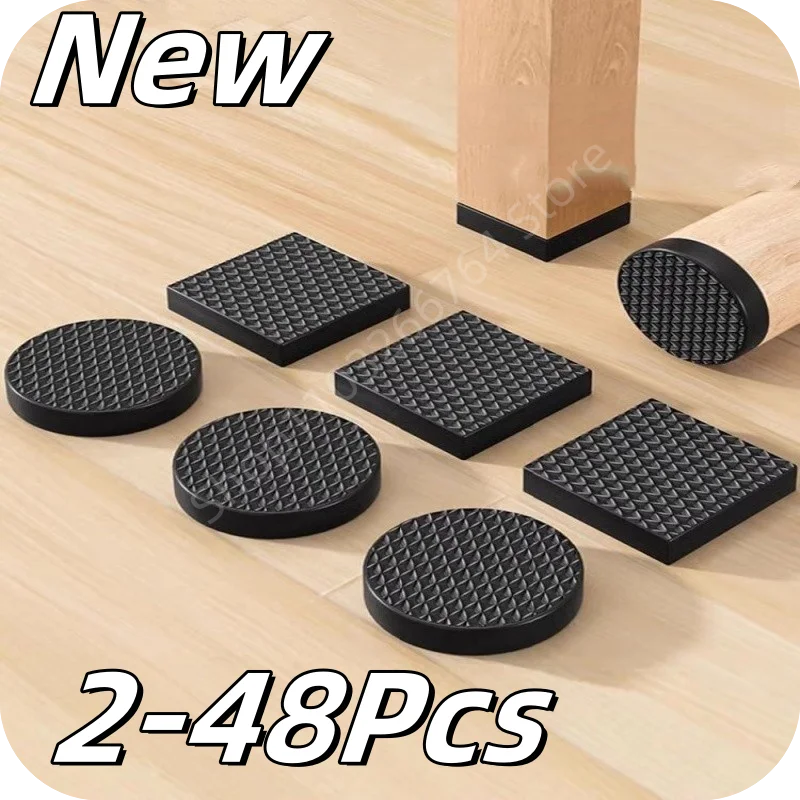 Premium Anti-Slip Furniture Leg Pads - Self-Adhesive Floor Protectors
