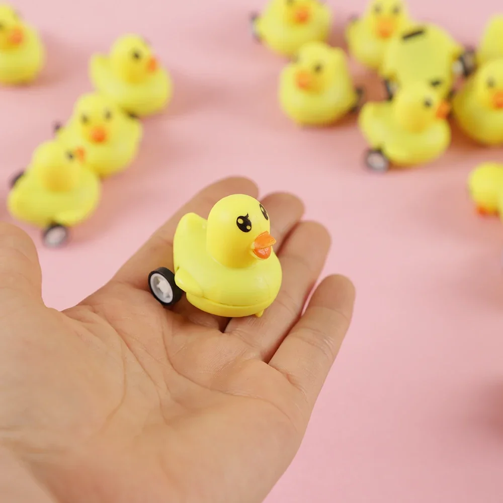 Cartoon Duck Pull Back Toys for Kids, Birthday Party Favors, Baby Shower, Guest Giveaway Gift, Pinata Fillers, Cute Cars, 12Pcs