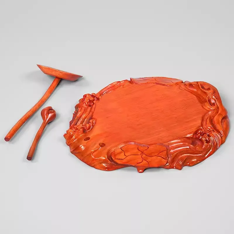 Lotus Flower Platform Tea Pot, Fish Tank Stone, Buddha Statue Vase, Bottom Material, Strange Stone, Solid Wood Bracket