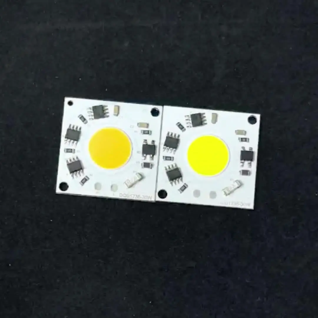 LED-Chip-Perle 30W – Für DIY-Flutlichter & Strahler, Kaltweiß, DC 30-36V, 25 X 25 Mm Leuchtfläche