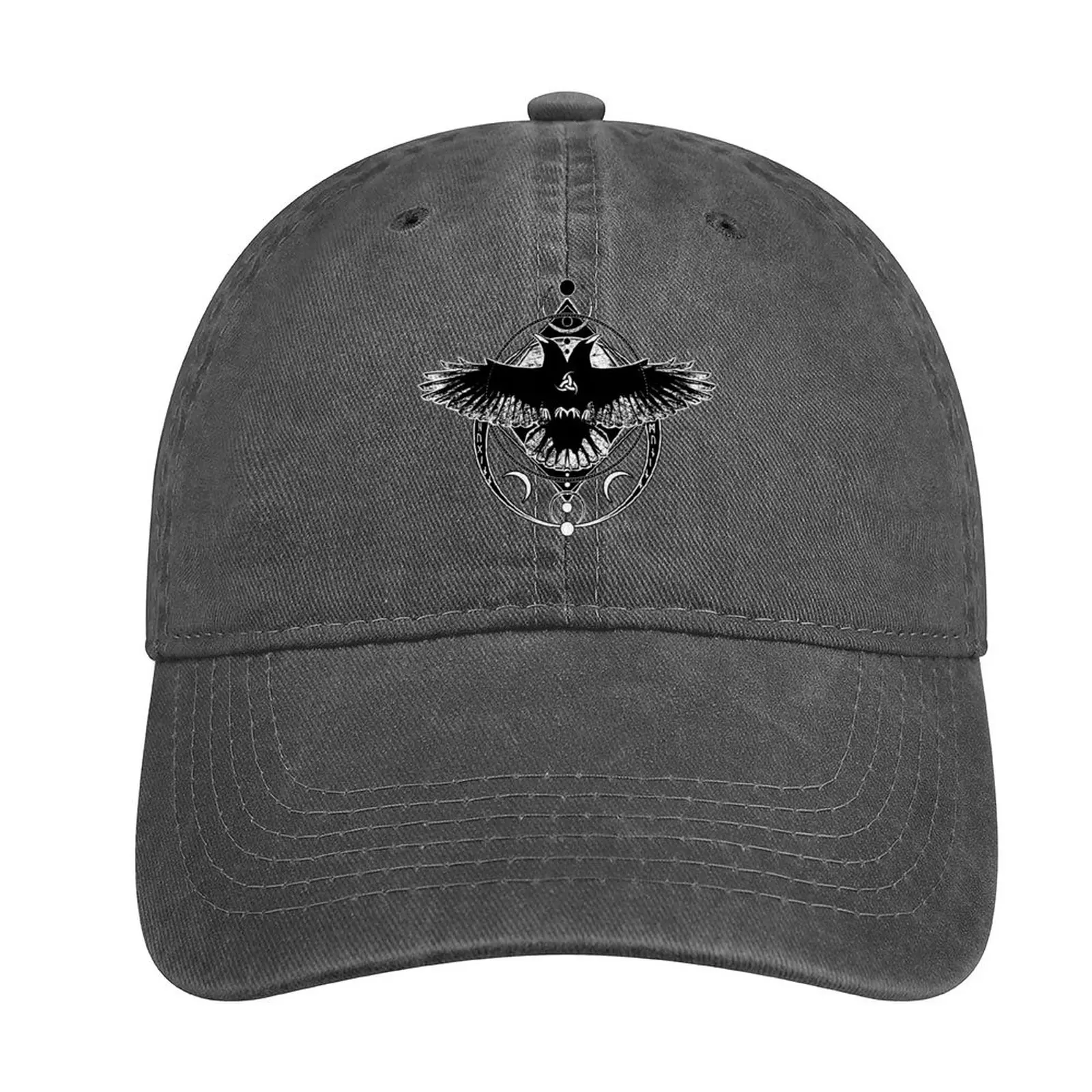 

Huginn and Muninn / Hail Odin! Cowboy Hat Snap Back Hat Bobble Hat Christmas Hats black Ladies Hat Men'S