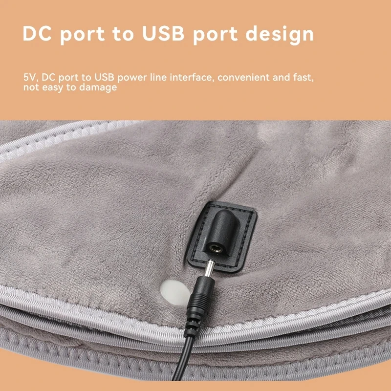 Electric Shoulder Heating Pad for Shoulder Neck Pain Relief Back Brace Wrap Thermal Compress Washable Shawl Warmer Relieve Fatig 3