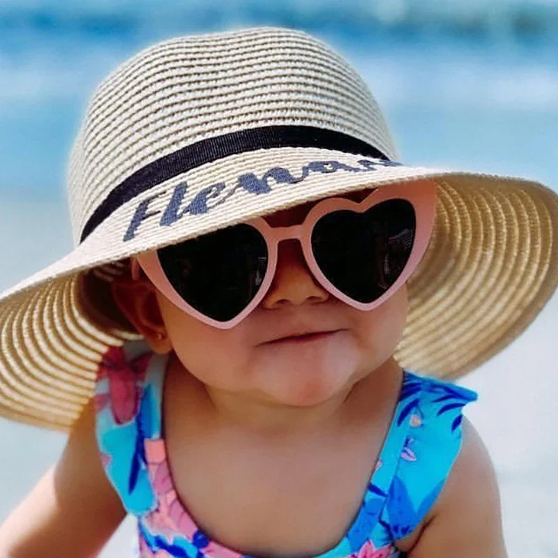 

Dropshipping Heart Fashion Children Sunglasses Retro Cool UV400 Outdoors Colorful Parent-child Style Gafas De Sol for Photo
