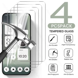 4-Piece Tempered Glass Case for Phone (2) (Transparent-4Pcs)