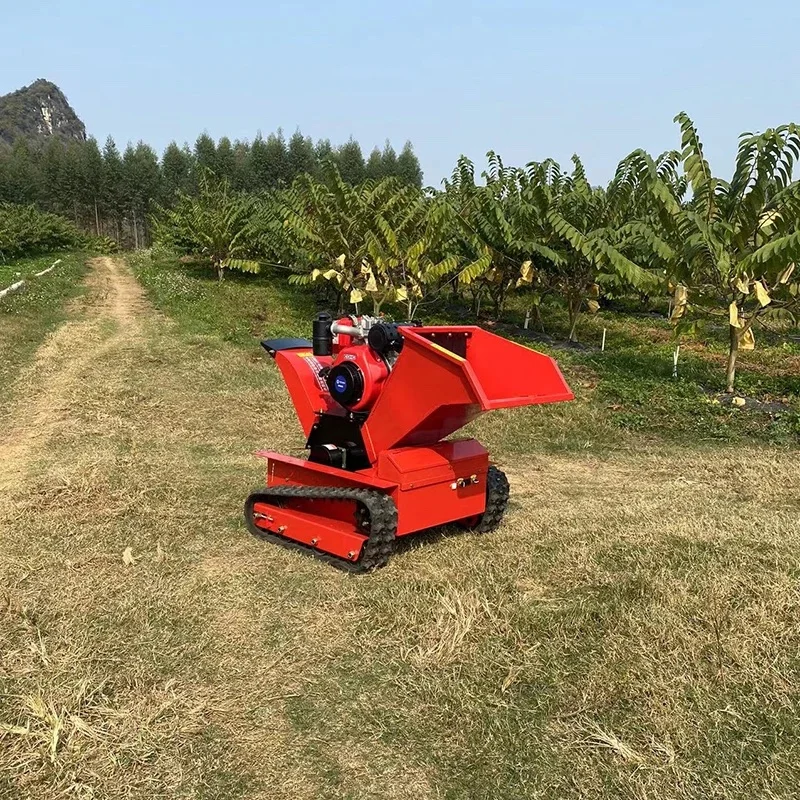 16Hp Diesel Wood Crusher Chipper Machine, Wood Shredder Chipper, Wood Chipper portable Tree Shredder Branch 5